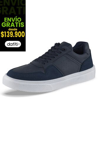 Tenis Urbanos Dominus Azul Croydon Para Hombre Croydon