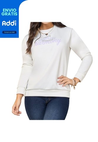 Buzo Valentina Marfil Croydon Para Mujer Croydon