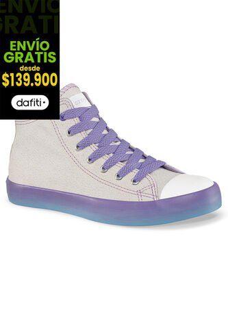 Botines Hoss Alto Blanco Para Niña Croydon Croydon