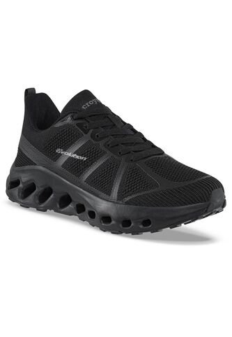 Tenis Running Garyk Negro-Negro Croydon Para Hombre Croydon