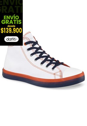 Tenis Squid Alto Blanco Para Niño Croydon