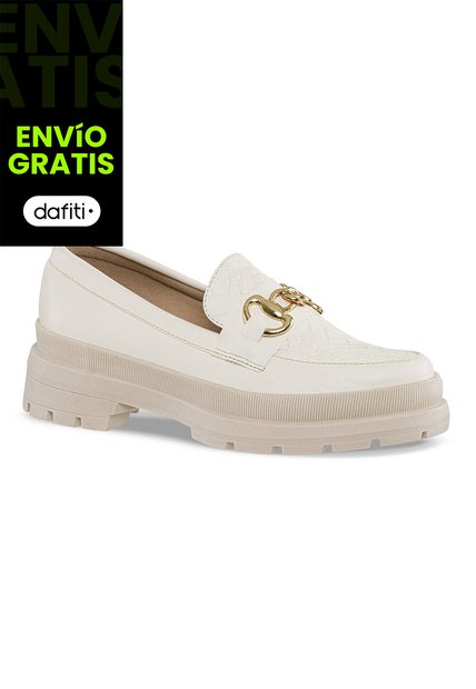 Mocasines Vilma Blanco Para Mujer Croydon