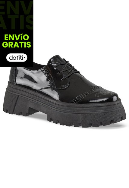 Zapatos Lujan Negro Para Mujer Croydon