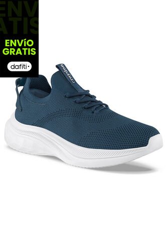Tenis Para Caminar Sonivo Azul Osc Croydon Para Hombre Croydon