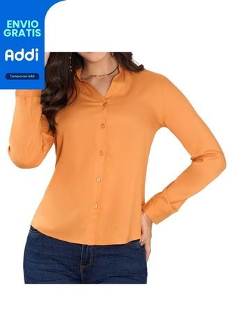 Blusa Ela Mostaza Croydon Para Mujer Croydon