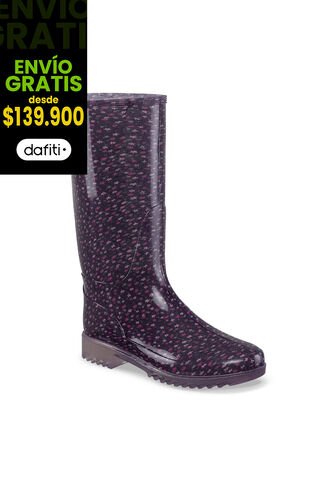 Botas Pvc Tiffany Estampada Fela M.Color Para Mujer Croydon Croydon