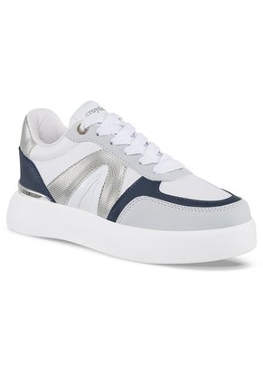 Tenis Cassie Blanco-Azul Para Mujer Croydon