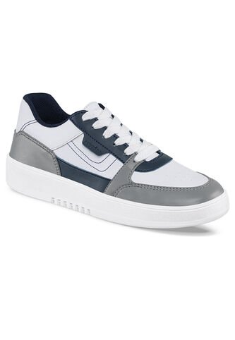 Tenis Tottori Blanco-Gris Para Hombre Croydon Croydon