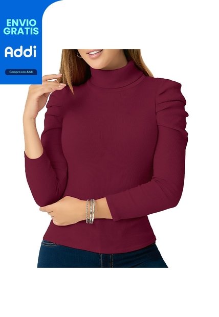 Blusa Hermione Vino Croydon Para Mujer