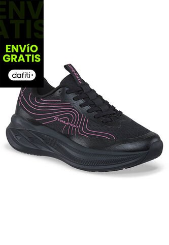 Tenis Running Syhu Negro Croydon Para Mujer Croydon
