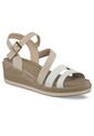 Sandalias Sindy Beige-Bla Para Mujer Croydon de Croydon