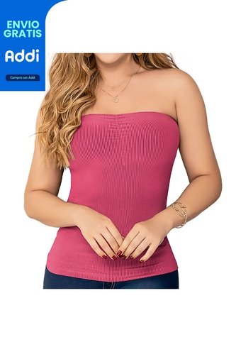 Blusa Coqueta Fucsia Croydon Para Mujer Croydon