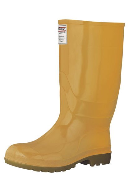 Botas Workman Safety W.P. Amarillo Para Hombre Croydon