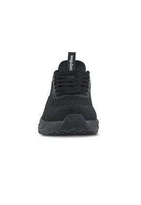 Tenis Running Peko Negro-Negro Croydon Para Mujer