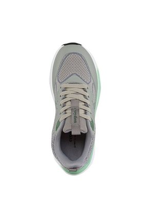 Tenis Running Naki Gris Croydon Para Mujer