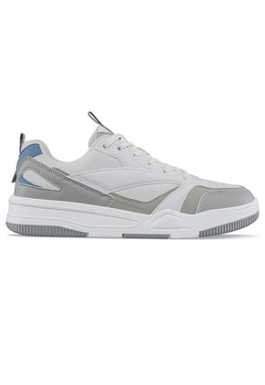 Tenis Urbanos Lynco Blanco-Gris Para Hombre Croydon