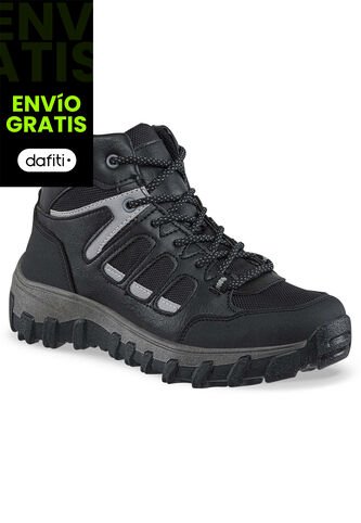 Botas Outdoor Amatizta Negro Croydon Para Mujer Croydon