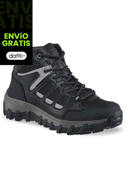 Botas Outdoor Amatizta Negro Croydon Para Mujer