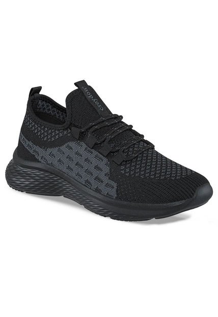 Tenis Running Trux Negro-Negro Para Mujer Croydon