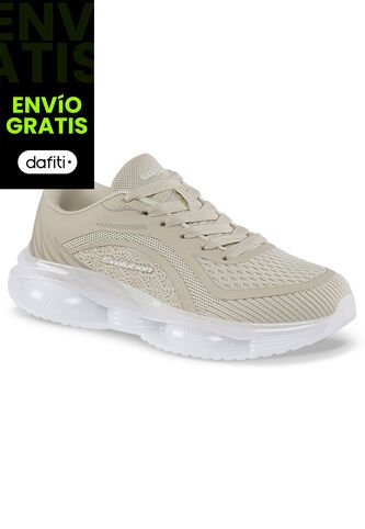 Tenis Running Lumo Beige Croydon Para Mujer Croydon