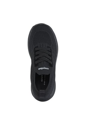 Tenis Para Caminar Stash Negro-Negro Croydon Para Mujer