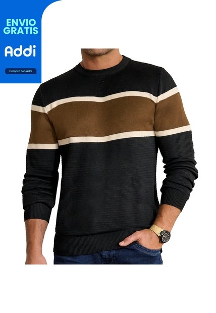 Buzo Diego Negro Croydon Para Hombre