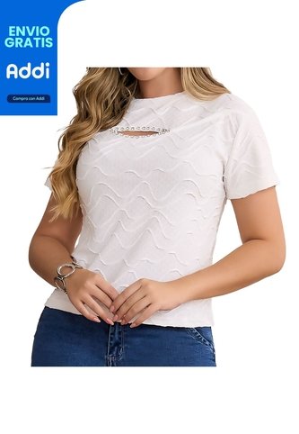 Blusa Deisy Blanco Croydon Para Mujer Croydon