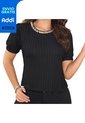 Blusa Amal Negro Croydon Para Mujer de Croydon