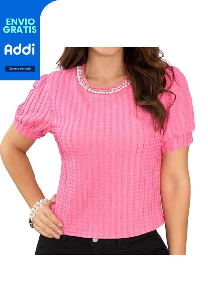 Blusa Amal Fucsia Croydon Para Mujer