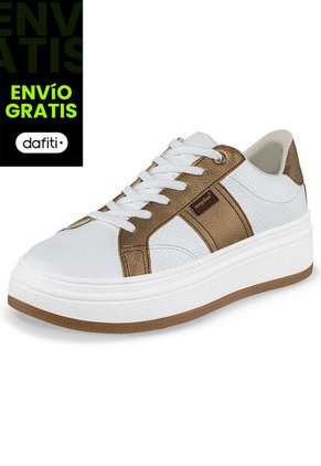 Tenis Ghada 3 Blanco Croydon Para Mujer