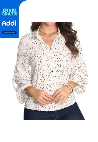 Blusa Jessie Blanco Croydon Para Mujer Croydon