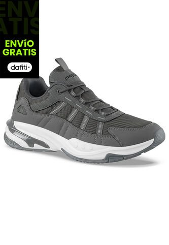 Tenis Urbanos Umodile Gris Osc Croydon Para Hombre Croydon