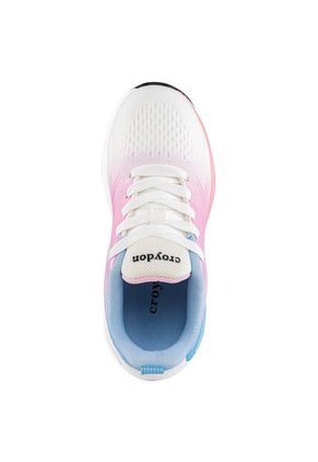 Tenis Running Onder Blanco-Rosa Croydon Para Niña