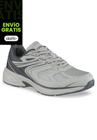 Tenis Urbanos Bilaro Gris-Gris Croydon Para Hombre Croydon
