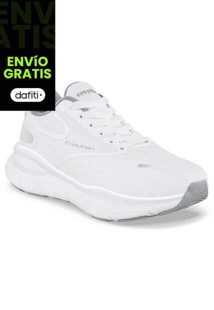 Tenis Running Potema Blanco Croydon Para Mujer