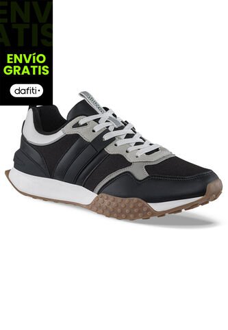 Tenis Urbanos Cohar Negro Croydon Para Hombre Croydon
