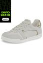 Tenis Urbanos Alegra Beige-Oro Croydon Para Mujer de Croydon