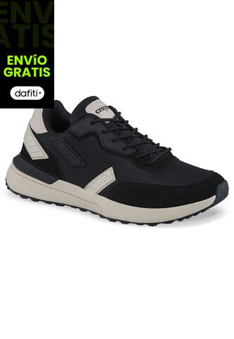 Tenis Urbanos Nexo Negro Croydon Para Hombre Croydon