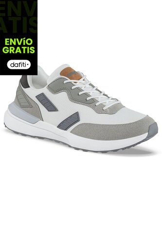 Tenis Urbanos Nexo Gris Croydon Para Hombre Croydon
