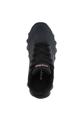 Tenis Running Sillux Negro-Negro Croydon Para Niña