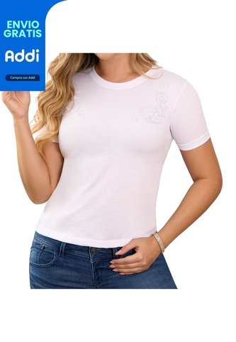 Camiseta Eris Blanco Croydon Para Mujer Croydon