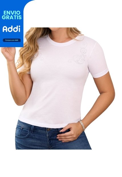 Camiseta Eris Blanco Croydon Para Mujer