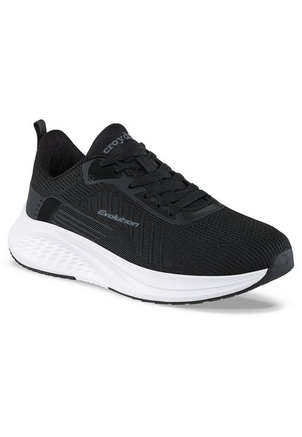 Tenis Running Azuk Negro Croydon Para Hombre