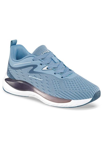 Tenis Running Hoshy Azul Para Mujer Croydon