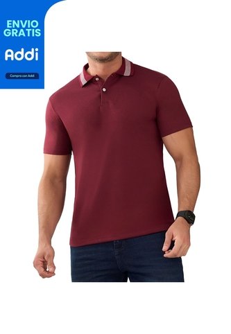 Camiseta Polo Pedro Vino Croydon Para Hombre Croydon