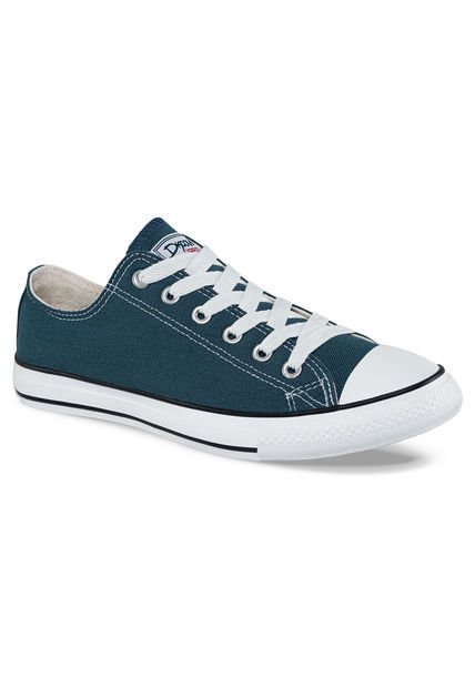 Tenis Discovery Bajo Azul Para Hombre Y Mujer Croydon