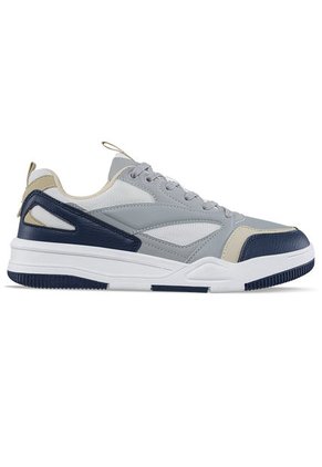 Tenis Urbanos Lynco Gris-Azul Para Hombre Croydon