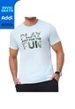 Camiseta Play Azul Celeste Croydon Para Hombre de Croydon
