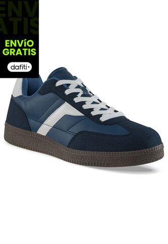 Tenis Casuales Ilor Azul Osc Croydon Para Hombre Croydon