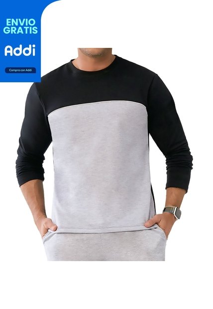Buzo Manuel Gris Croydon Para Hombre